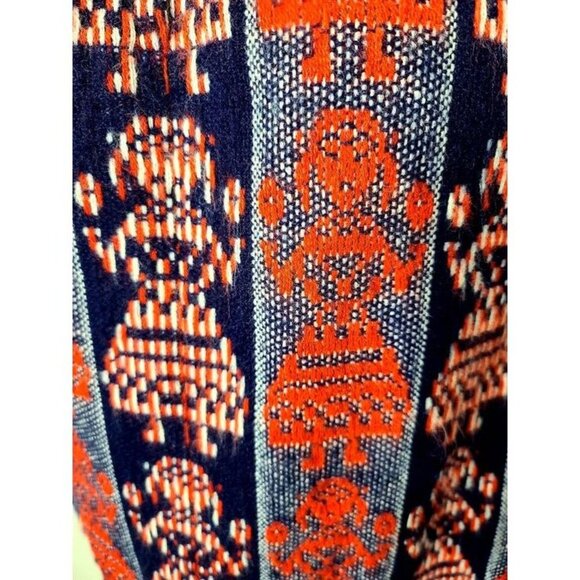 Vintage Novelty Print Set, 70s Howard Wolf, Dress and‎ Jacket Set, Tapestry Set - Picture 9 of 10